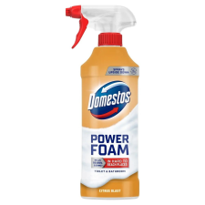 WC és fürdőszoba tisztító hab 435 ml Domestos Power Foam Citrus Blast tisztító- és takarítószer, higiénia