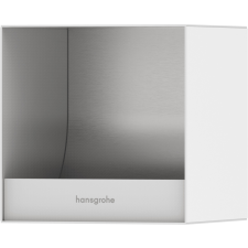 Wc-papír tartó Hansgrohe XtraStoris Original fehér matt színben 56065700 fürdőszoba kiegészítő