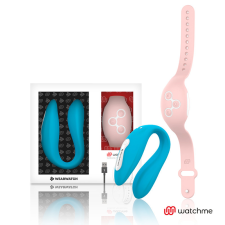 WEARWATCH WEARWATCH – duál technológiás vibrátor indigo/rózsaszín vibrátorok