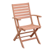 Webba Kerti szék, természetes fa, TDC4006A