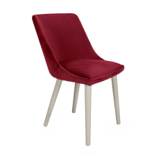 Webba Konyha / nappali szék, kárpitozott, szürke fa + cseresznye anyagból, Alberta bútor