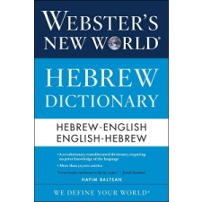  Webster's New World Hebrew Dictionary – Hayim Baltsan idegen nyelvű könyv