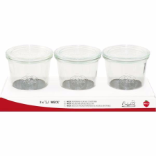 WECK Befőttes üvegek 290 ml, Weck 3 db, tetővel konyhai eszköz