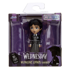 Wednesday fém figura - Wednesday Adams iskolai uniformisban játékfigura