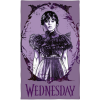  Wednesday Gothic kéztörlő, arctörlő, törölköző 30x50cm