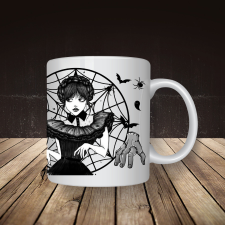  Wednesday mintás bögre bögrék, csészék