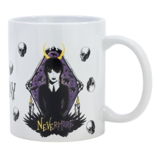 WEDNESDAY Nevermore porcelán bögre 325 ml (11 oz) Díszdobozban babaétkészlet