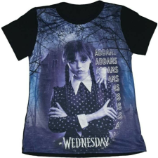 Wednesday póló - fekete gyerek póló