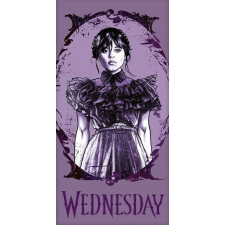  Wednesday Purple fürdőlepedő, strand törölköző 70x140cm babatörülköző, kifogó