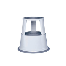 WEDO Gurulós acél zsámoly, WEDO, világosszürke létra és állvány