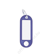 WEDO Kulcscímke, 10 db, WEDO kék (UW008) biztonságtechnikai eszköz