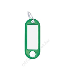 WEDO Kulcscímke, 10 db, WEDO zöld (UW009) biztonságtechnikai eszköz