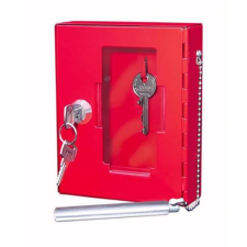 WEDO Kulcsszekrény vészkulcs tartó WEDO 12x4x15cm piros kulcsszekrény