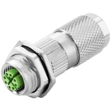 Weidmüller 1516340000 Érzékelő-/működtető összekötő, konfekcionálatlan M12 Alj, egyenes 1 db (1516340000) villanyszerelés