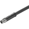 Weidmüller 2706680150 Érzékelő-/működtető összekötő, konfekcionált M12 Dugó, egyenes 1.50 m Pólusszám: 3 1 db (2706680150)