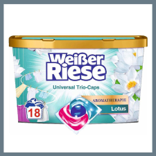  Weißer Riese Universal – Lotus aromaterápiás illattal, 18 mosókapszula 8910165 tisztító- és takarítószer, higiénia