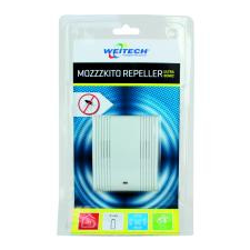Weitech ultrahangos szúnyogriasztó, elemes, 50 m2 (WK0029) elektromos állatriasztó