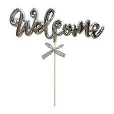  Welcome tortadísz beszúró, Ezüst sütés és főzés