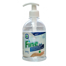  Well Done Fine Sol kézfertőtlenítő szer 400 ml pumpás tisztító- és takarítószer, higiénia