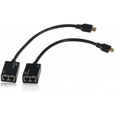WELL EXT-HDMI1.3/30M-WL HDMI - UTP Cat5e passzív hosszabbító adapter kábel és adapter