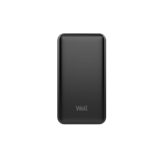 WELL Power Bank 10000mAh fekete (PBANK-HERCULES100BK-WL) (PBANK-HERCULES100BK-WL) power bank