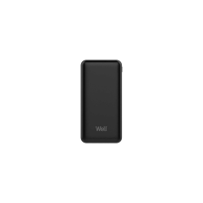 WELL Power Bank 20000mAh fekete (PBANK-HERCULES200BK-WL) (PBANK-HERCULES200BK-WL) power bank
