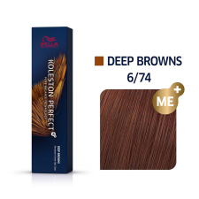 Wella Koleston Perfect Me + Deep Browns 6/74 60ml hajfesték, színező