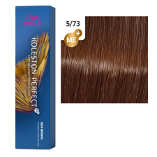 Wella Koleston Perfect ME+ Hajfesték 60ml 5/73 - Aranyló Barna Világosbarna hajfesték, színező