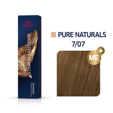 Wella Koleston Perfect Me + Pure Naturals 7/07 60ml hajfesték, színező