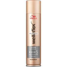 Wella Wellaflex Shine & Hold Ultra Strong hajlakk 400ml hajformázó
