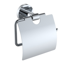 Welland Diamond WC papír tartó fedőlappal - króm (90307-CH) fürdőszoba kiegészítő
