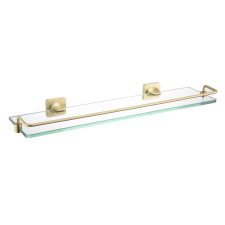 Welland Exclusive-Line fürdőszobai falipolc - 50 cm - arany / üveg (39912) bútor