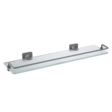 Welland Exclusive-Line fürdőszobai falipolc - 50 cm - gunmetal / üveg (39912-BGM) bútor