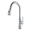 Welland FH-3398 mosogató csaptelep - kihúzható multifunkciós fej (króm)