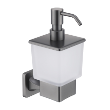Welland Grafitszürke fali szappanadagoló | Welland Exclusive-Line 39913-BGM fürdőszoba kiegészítő