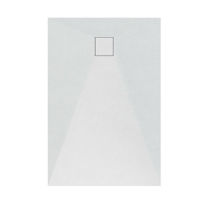 Welland Kőhatású Zuhanytálca - 70 x 110 cm, Fehér, Slim kád, zuhanykabin