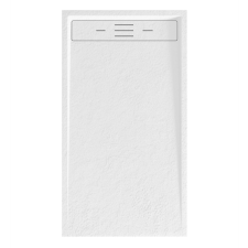 Welland kőhatású zuhanytálca szifonnal 80 x 150 cm - fehér (GT-15080LS) kád, zuhanykabin