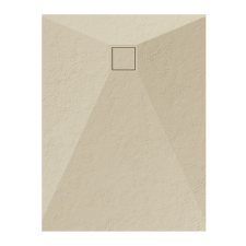 Welland kőhatású zuhanytálca szifonnal 90 x 120 cm - bézs (GT-12090SS) kád, zuhanykabin