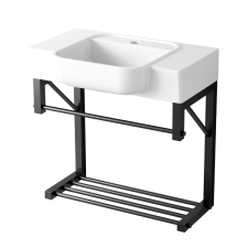 Welland Loft mosdókagyló fali tartókonzollal - 50 cm szaniter