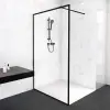 Welland Montana walk-in zuhanyfal 110 x 195 cm - fekete profil