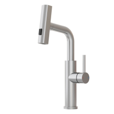 Welland S3281E-1 mosogató csaptelep - kihúzható multifunkciós fej - (inox) csaptelep