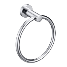Welland Topaz törölközőtartó gyűrű - Ø16 cm - króm (96308-CH) fürdőszoba kiegészítő