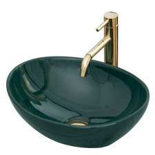 Welland Y9020A pultra építhető mosdókagyló - 40 x 33 cm (zöld) szaniter