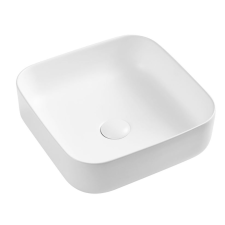Wellis Azalea matt fehér pultra építhető porcelán mosdó szaniter