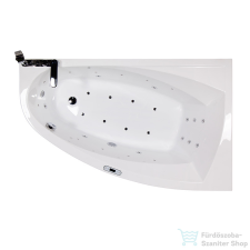 Wellis Matana E-Max? 160x100 hidromasszázs kád Flipper csapteleppel, jobbos WK00157-1 kád, zuhanykabin