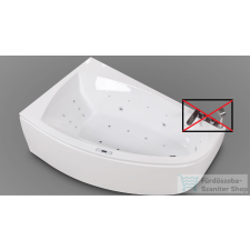 Wellis Matana Hydro? 160x100 hidromasszázs kád csaptelep nélkül, balos WK00174 kád, zuhanykabin