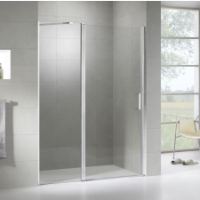 Wellis Pure 120 nyílóajtós zuhanyfal- Easy Clean bevonattal kád, zuhanykabin