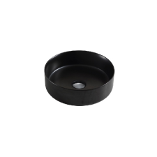  Wellis Rose Black pultra építhető porcelán mosdó - matt fekete fürdőszoba kiegészítő