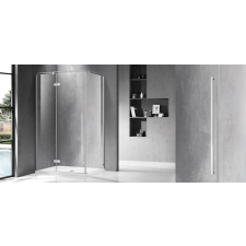 Wellis Sorrento Plus 100 1 nyílóajtós szögletes zuhanykabin Jobbos - Easy Clean bevonattal WC00502 kád, zuhanykabin