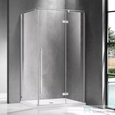 Wellis Sorrento Plus 140x90 zuhanykabin, jobbos WC00506 kád, zuhanykabin